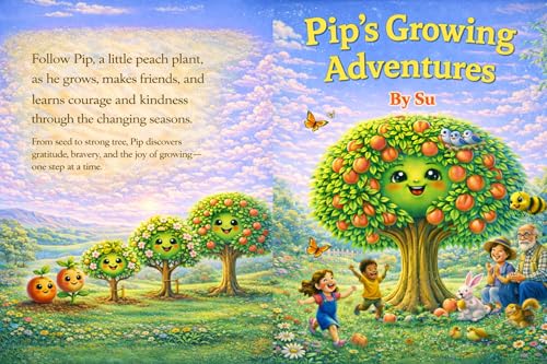  Pip’s Growing Adventures: Heartwarming Stories of Growth, Kindness, and Courage (English Edition)