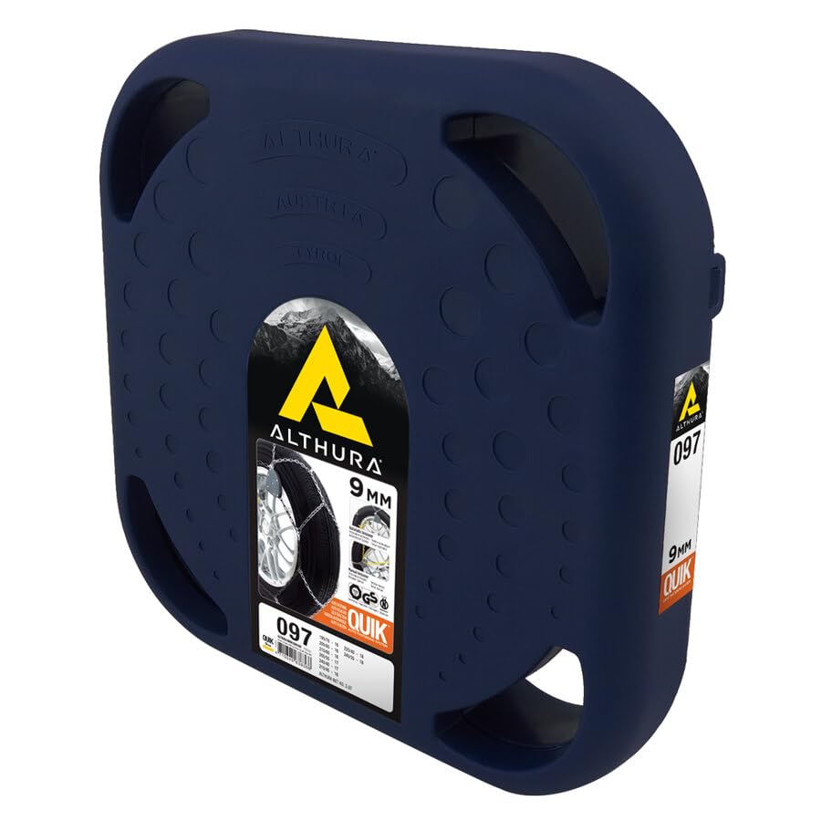 ALTHURA Schneeketten 9mm - O-Norm 5117 Zugelassen, Selbstspannend