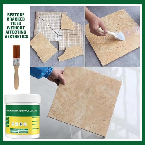 Image of Invisible Waterproof Agent, Waterproof Anti-Leakage Agent,Roof Leak Sealing Adhesive, Invisible Waterproof Seal, Sealant Paste Coating No Pounding Brick Leakage (300 GM)