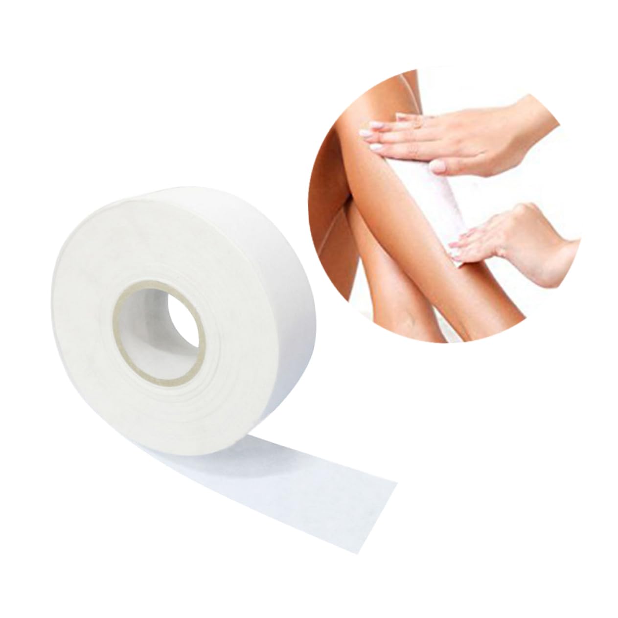 Ipetboom Easy to Use Hair Removal Paper 100 Yard Roll Soft Flexible Strong Adhesive No Extra Tool Needed for Salon Home Use