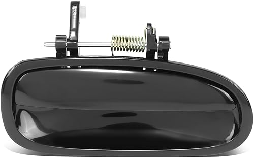 DNA MOTORING Manija de puerta exterior trasera derecha compatible con Honda Civic Sedan 96-00, negro, OEM-DHO-01076