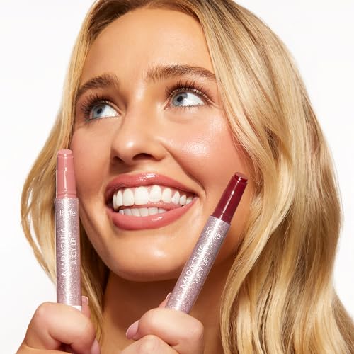 Image of tarte maracuja juicy lip balm gloss - Viral Nourishing Lip Butter Color with High-Shine Hydration, Skincare Infused with Vitamin E, Vegan & Cruelty-Free