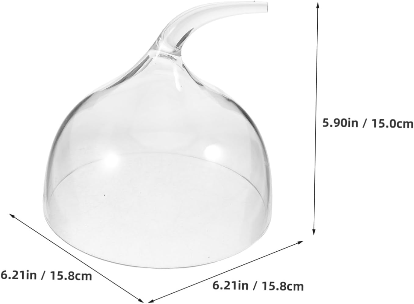 PRETYZOOM Dome Cake Cover Cake Dome Pastry Display Cover Food Protector Event Catering Easy Assembly
