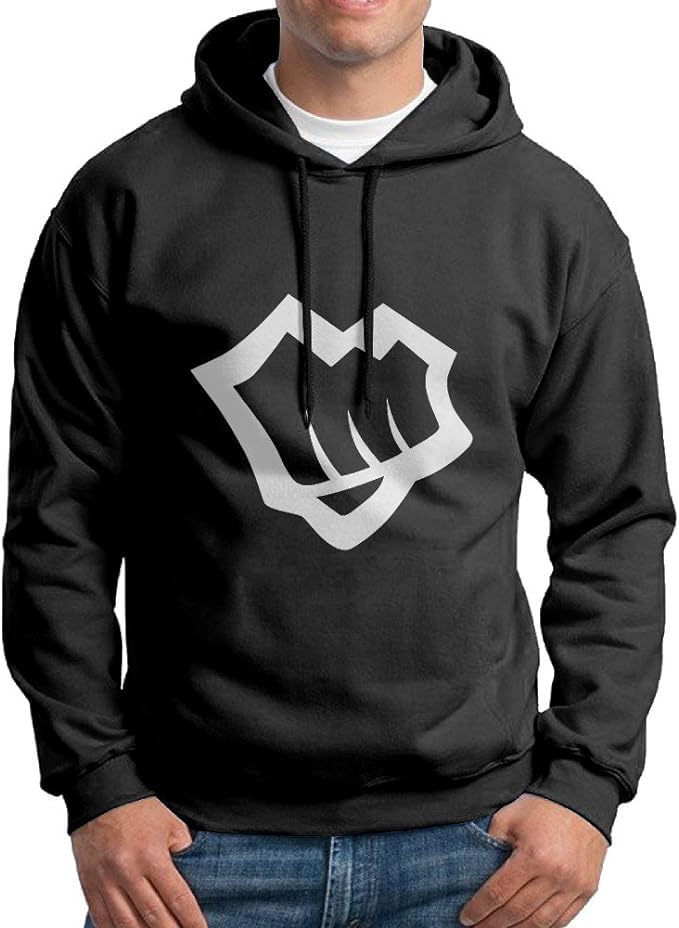 Riot Fist Game Logo Black Pullover hoodie