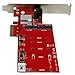 StarTech.com 2x M.2 NGFF SSD RAID Controller Card plus 2x SATA III Ports - PCIe - Two Slot PCI Express M.2 RAID Card plus Two SATA Ports , TAA (PEXM2SAT3422)