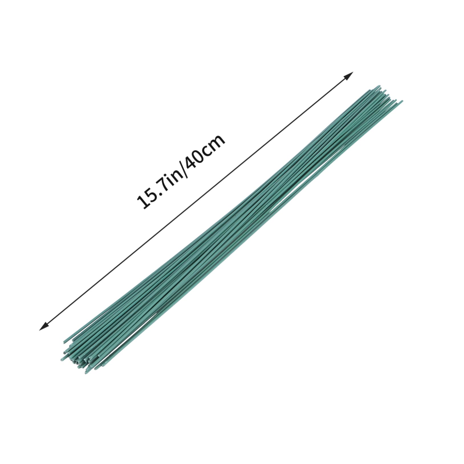 Beatifufu Craft Making Accessories 90pcs Green Fake Plant Leaves Stems for Bouquet DIY