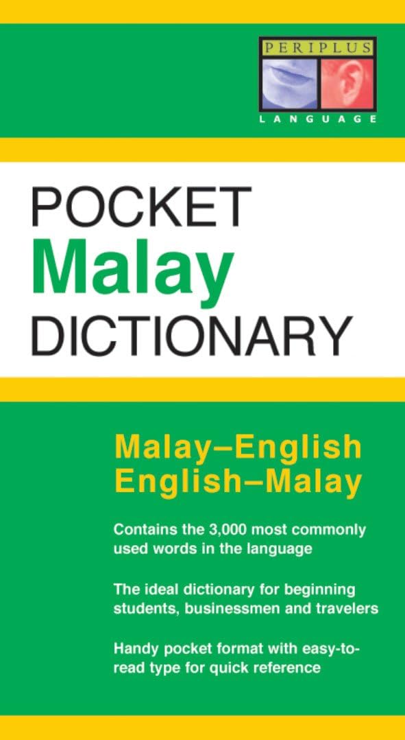 Pocket Malay Dictionary: Malay-English English-Malay (Periplus Pocket Dictionaries) (Malagasy Edition)