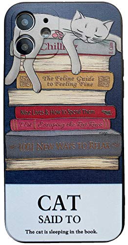 KOLOiPhone 12 ケース iPhoneケース iPhone12ケース かわいい 猫 猫柄 ねこ スマホケーススマホカバー iPhone12