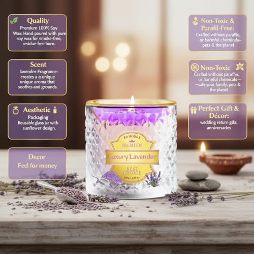 Image of Scented Candle (1, French Lavender)