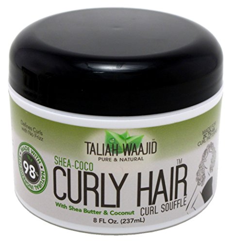 Taliah Waajid Curly Hair Curl Souffle 8oz Jar (Shea-Coco) (2 Pack)
