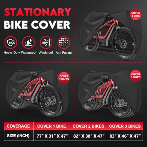600D Bike Cover for 2 Bikes