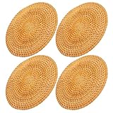 Solides et conçus pour durer, ces sets de table sont robustes et fiables, ce qui en fait des indispensables de la cuisine. sets de table en rotin tressé, dessous de verre en rotin