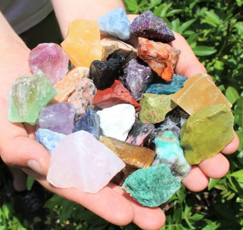 Gemme di Artigiani Misti sfusi da 1000 carati Cristallo Naturale Grezzo Grezzo Decorazione della Stanza