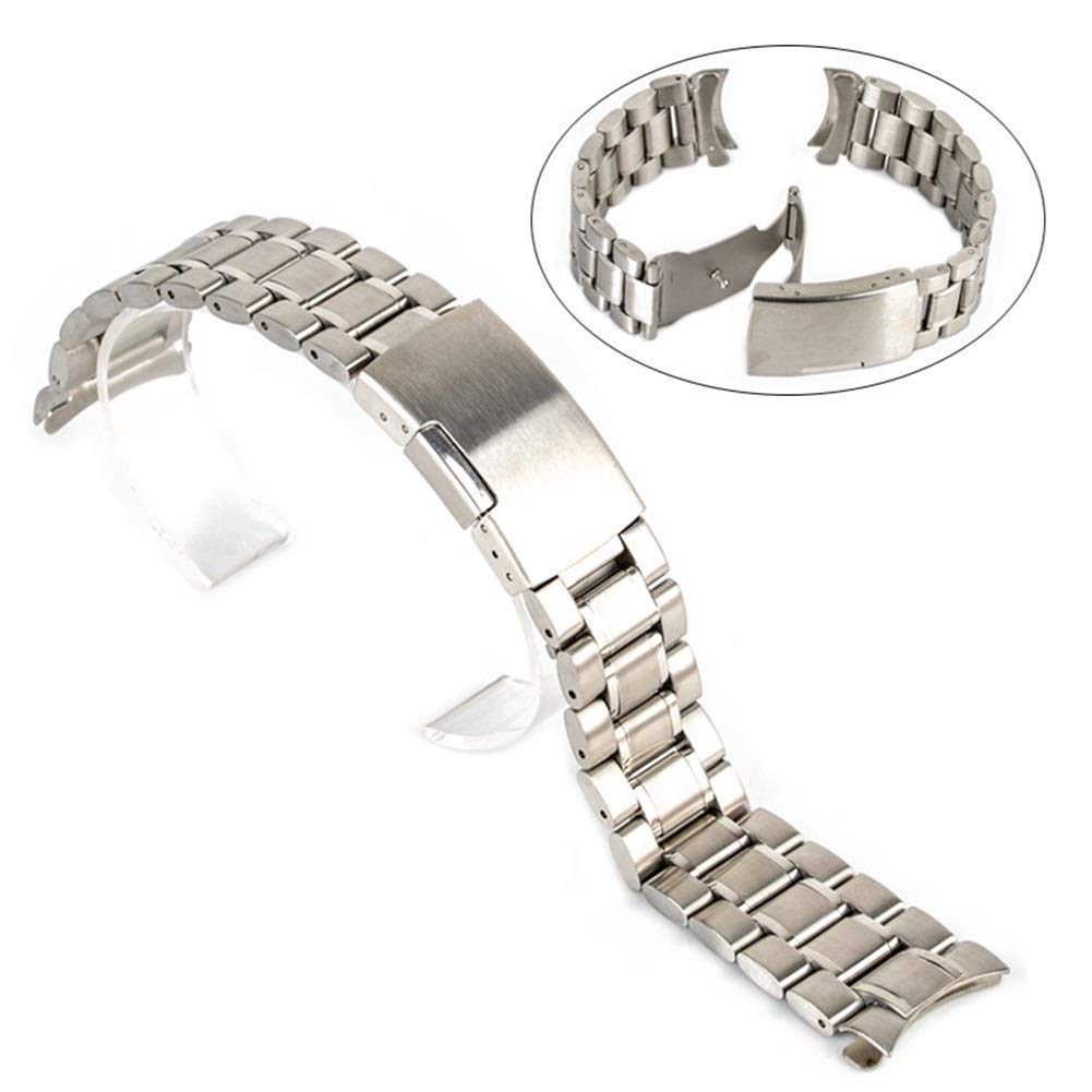 Bracelets de Montre en Acier Inoxydable Bracelets de Montre en Acier Inoxydable(Silver,22mm)