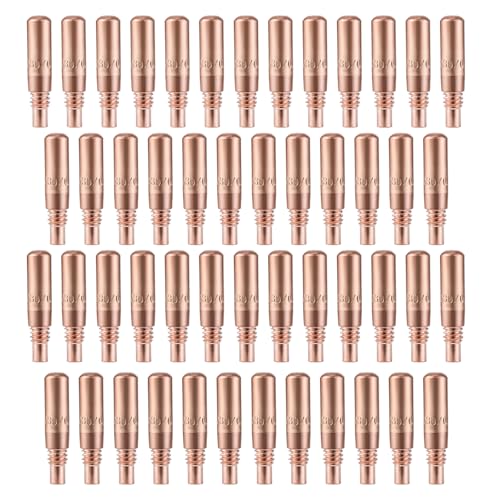 Image of MIG Welding Contact Tips .030 inch(0.8mm) for Miller MDX Series MIG Gun Use with Miller MDX Diffuser D-M100 D-M250 T-M030 (50-PK)