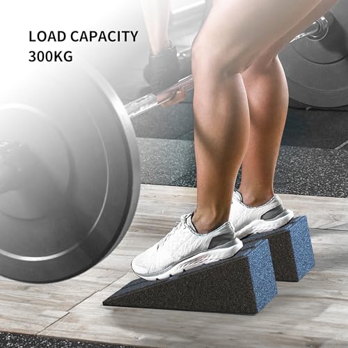 PROIRON 3Pcs Slant Board Squat Wedge Blocks, Calf Stretcher 660LB Heavy Duty, Leg Foot Calf Stretch Board 8°- 34° Adjustable, Calf Raise Yoga Wedge Block, Incline ATG Squat Ramp, Non-Slip Foam Wedge - Image 6