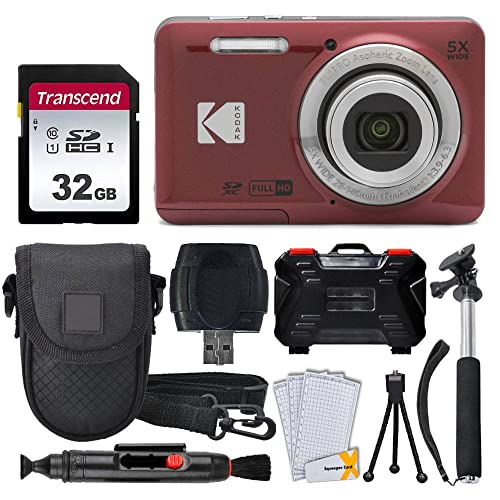 Kodak PIXPRO FZ55 fW^J(bh) + 32GB [J[h + |CgAhV[gJP[X + g\Ȉr + YN[jOy + LCDXN[veN^[ + e[ugbvOr ? ɂ̃oh