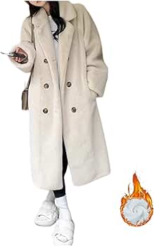 Amazon | [DAUZ] エコミンクコート、ミンクタッチ フェイクファー