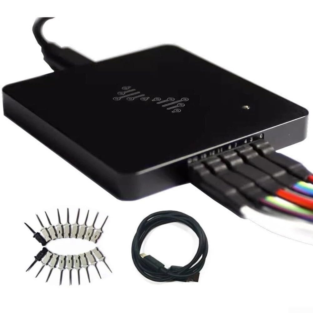 CuddleCraft 16 analizzatore logico di Manica con frequenza di campionamento 400MHz 256Mbits Buffer di memoria USB dispositivo di acquisizione dati per prova elettronica