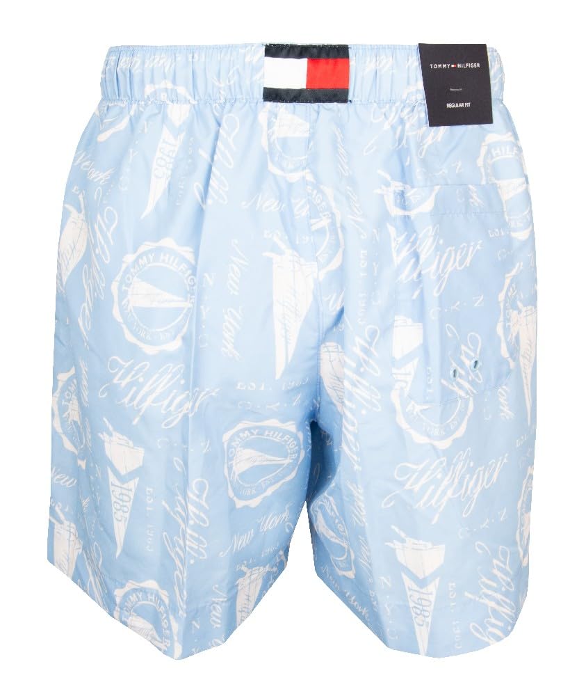 Tommy Hilfiger Bokserki męskie kąpielówki z elastycznym ściągaczem i zewnętrznym sznurkiem Artykuł XM0XM02859