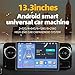 ASHOIH 13.3” Android 10 Car Stereo for Ford F150 Raptor 2008-2014, Touch Screen GPS Navigation with Wireless CarPlay, Android Auto, Mirror Link, DSP and Backup Camera(Size:8-core 2+32,Color:Auto)
