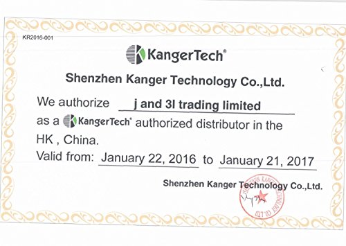 Kanger Kangertech Subohm SSOCC Coils 0,50 ohm Ersatzverdampfer (Subtank, Nebox und Subvod) 5er Set – Bild 6