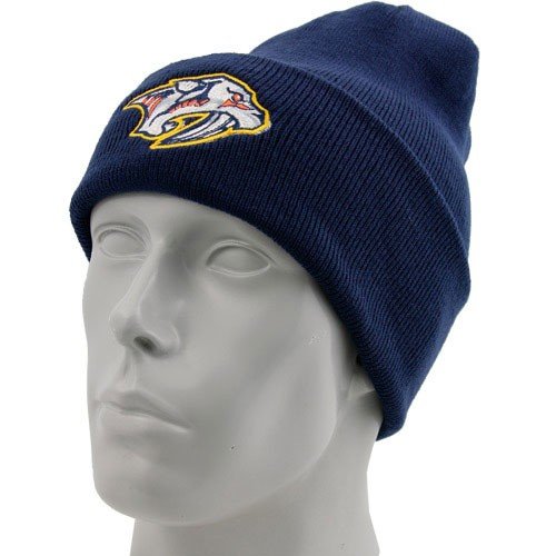 Reebok Nashville Predators Cuffed Knit Hat OSFA K566z