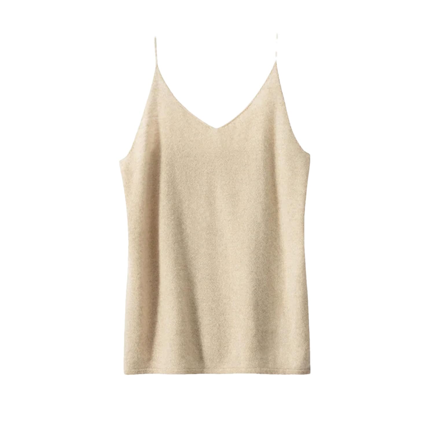 Canotta in cashmere con scollo a V e base in tinta unita sexy maglione caldo morbido intimo per le donne