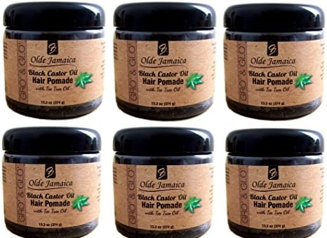 LOT OF 6 Jamaican Black Castor Oil Pomade - 13.2 Oz