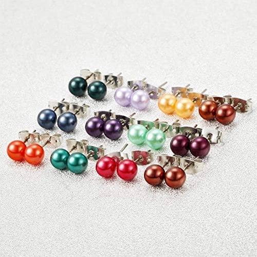 Image of Shining Diva Fashion Stylish Combo Metal Earrings for Women and Girls