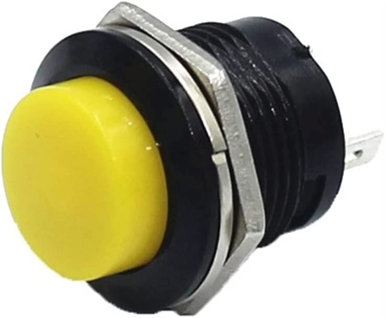 Commutateur interrupteur bouton-poussoir SPST AC 3A 250V multicolore