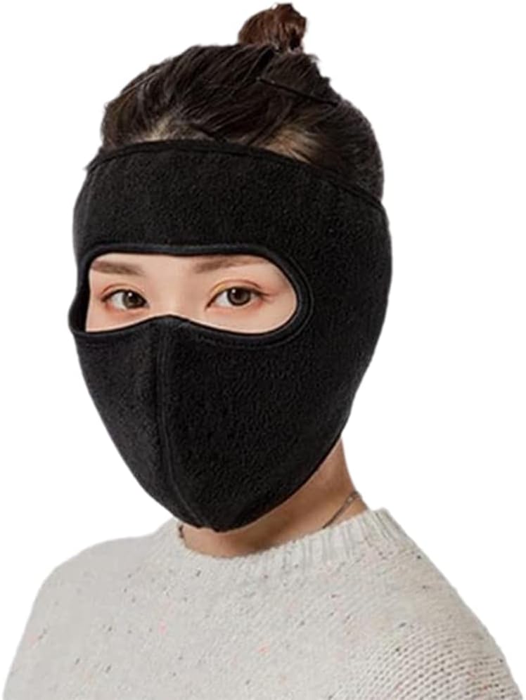 Winter Fleece Mask Warm Mask, Warm Fleece Face Mask for Men and Women, Windproof Cold Weather