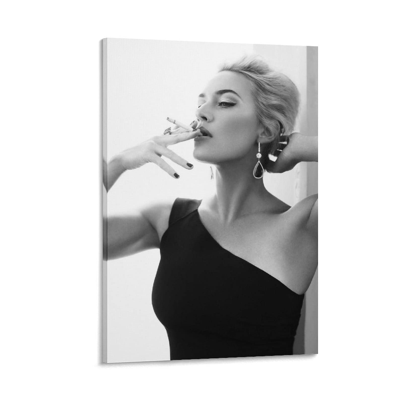 kate winslet cigarette English Actress Poster Kate Winslet Black White Smoking Canvas Art Poster  Wall Art Poster Wall Art Print Modern Family Bedroom Decoration Poster  40x60cm : Amazon.de: Home & Kitchen