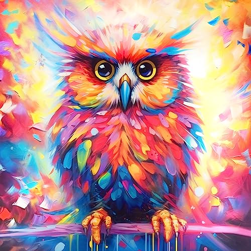 Diamondouble Eule DDC01519 Diamant-Malset 30,5x30,5 cm