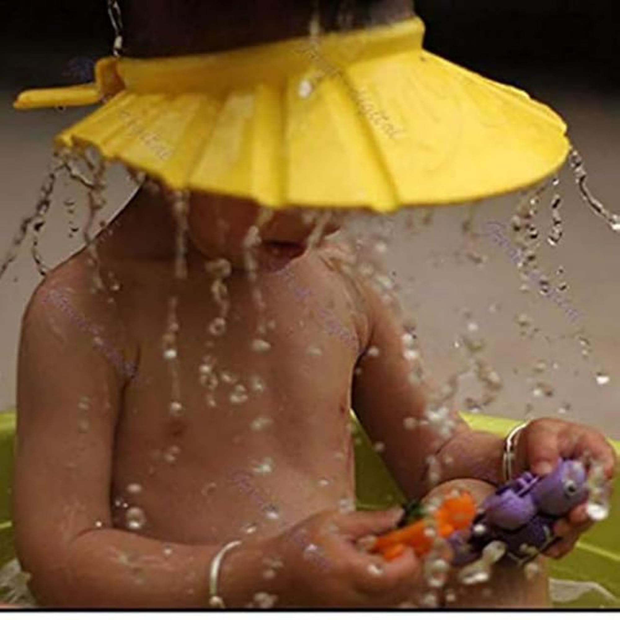 Waterproof Baby Bath Head Cap Visor Ear Protection