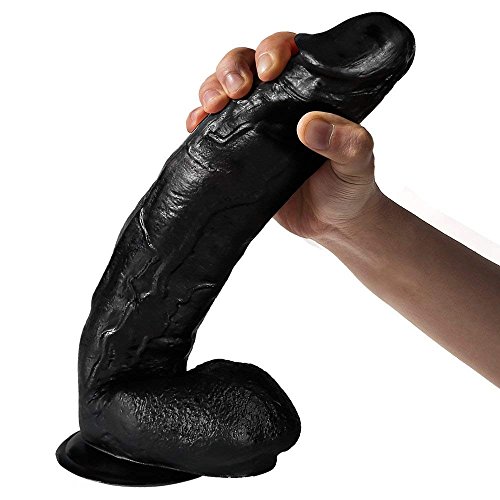 Nabini 10.6 inch Huge Dildos Liquid Silicone Dildo - Lifelike Huge Dong - Strong Suction Cup - Reali - coolthings.us