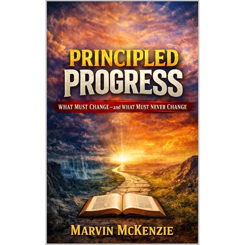 PRINCIPLED PROGRESS Audiolibro Por Marvin McKenzie arte de portada