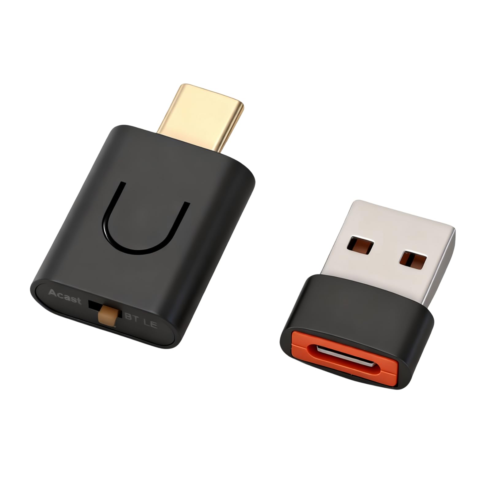 Adattatore audio USB C aptX 5.4 Bluetooth USB Audio trasmettitore per LE Audio con funzione vivavoce, adattatore musicale per PC, laptop, tablet, cuffie plug and play