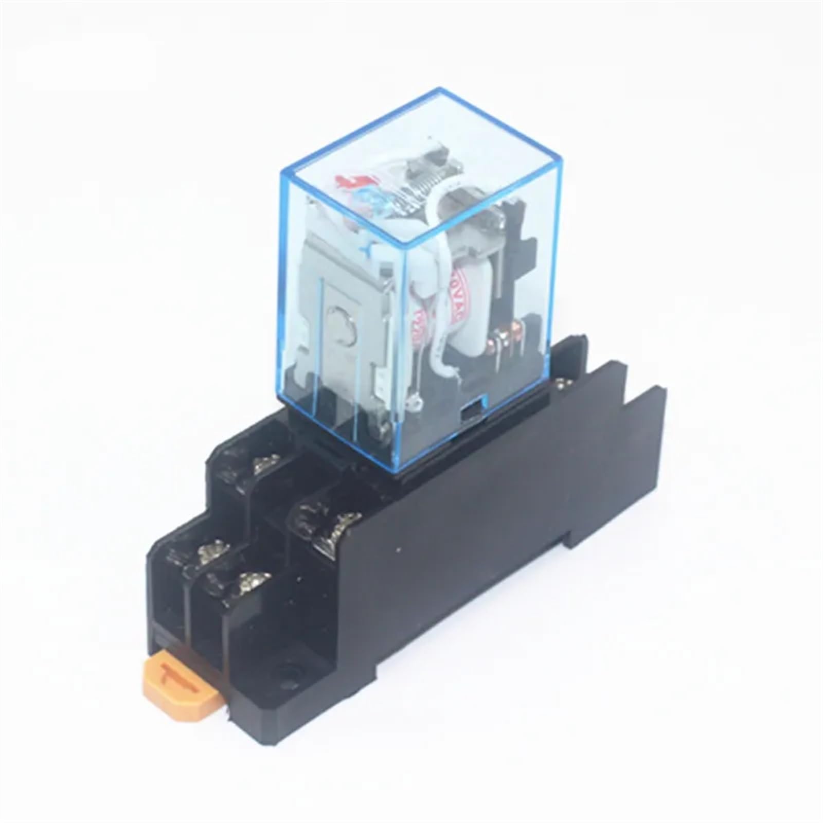 10 Uds MY2P HH52P MY2NJ bobina de relé General DPDT Micro Mini interruptor de relé electromagnético con LED AC 110V 220V DC 12V 24V 380V(AC110V)