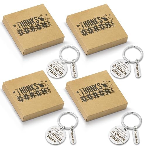 Porte-clés de remerciement pour votre instructeur de football et anniversaire