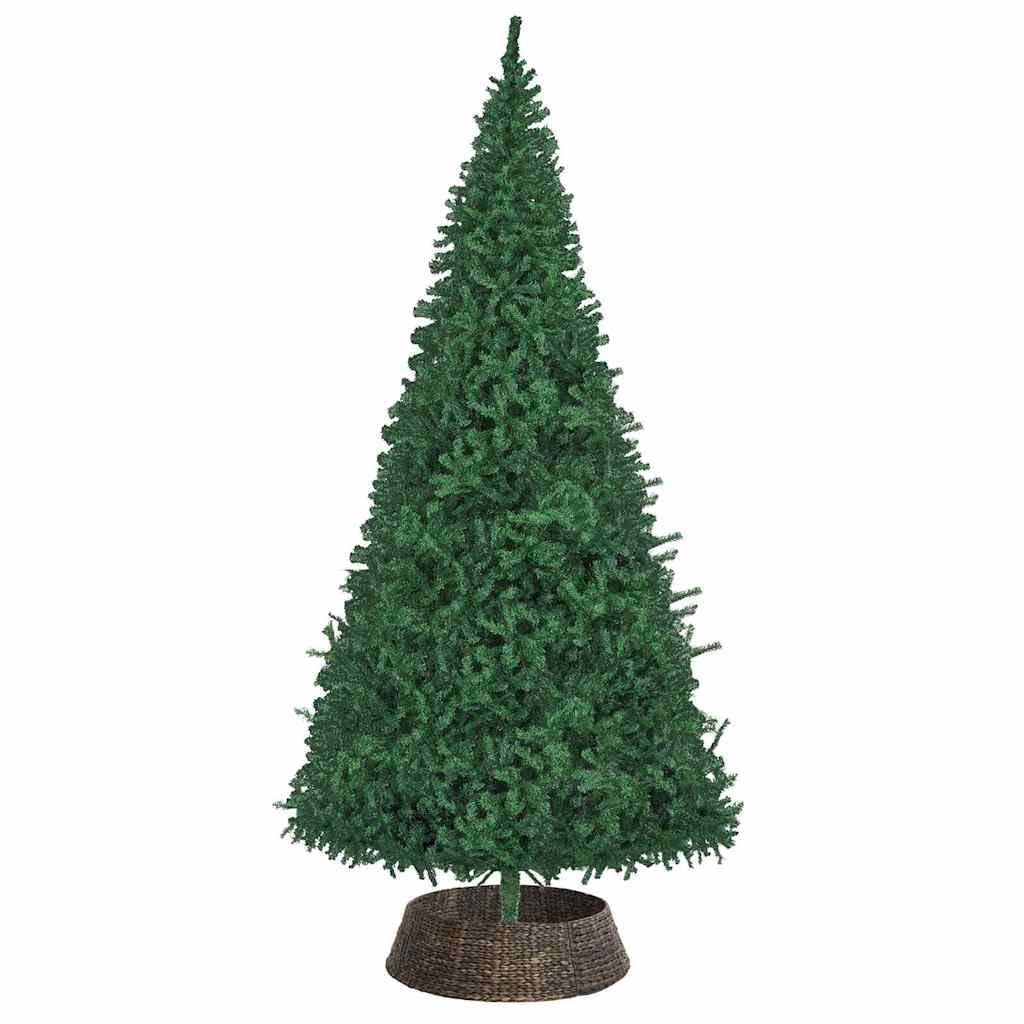 vidaXL Weihnachtsbaumkragen Rund Schwarz 105 x 105 x 28 cm