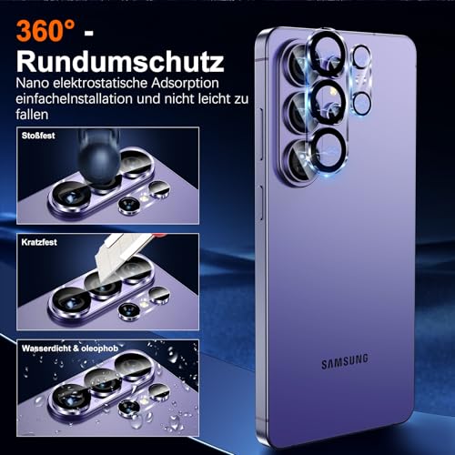UniqueMe für Samsung Galaxy S26 Ultra für Panzerglas & Kameraschutz – Ansicht 3