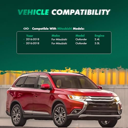 Image of SCITOO Mud Flaps Fit for Mitsubishi Outlander 2016-2018,for Mitsubishi Outlander Sport 2016-2018