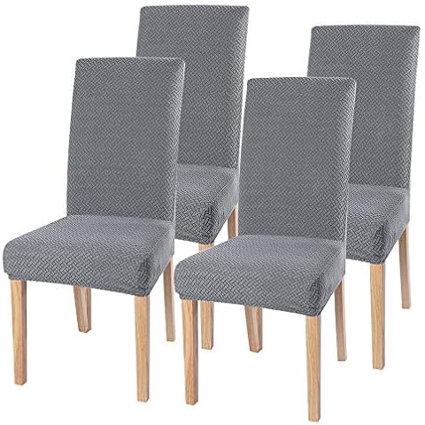 JuneJour Elastic Stretch Dining Chair Covers Cover