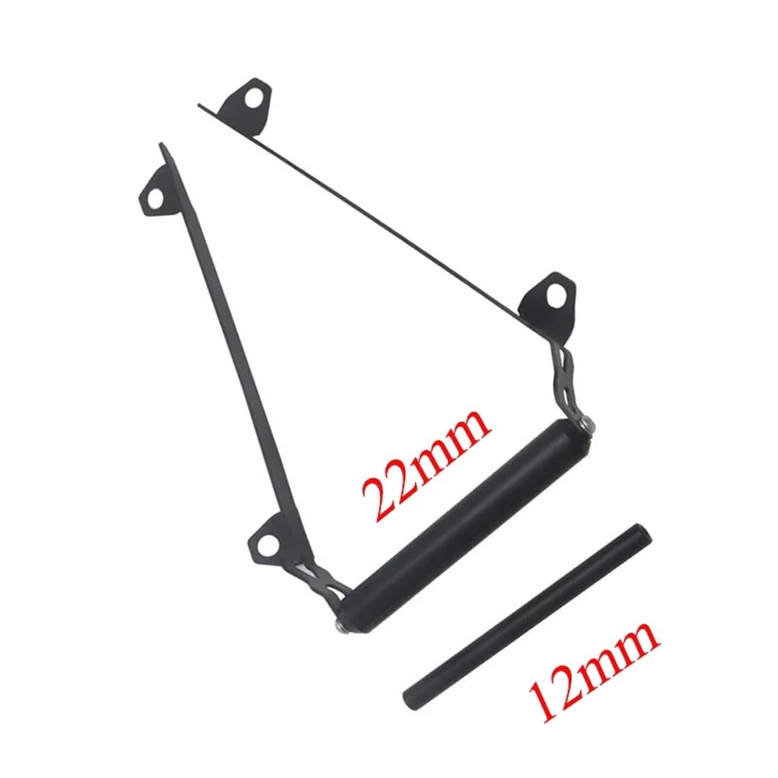 Motocyklowy uchwyt GPS do telefonu komórkowego DUCATI do MULTISTRADA V4 S V4S 2021 2022 uchwyt nawigacyjny USB i bezprzewodowy stojak do ładowania uchwyt na telefon (kabel 12 mm)