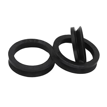 NBR Rubber O V Ring Gasket Sealing Cuff Rotary Rod Shaft Water Seal10Pieces VA-16