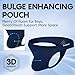 ZAIGGUT Mens Sexy Thong Underwear Low Rise Striped Male Thong Bulge Pouch Thongs for Men Breathable Streatch G Strings Blue XXXL