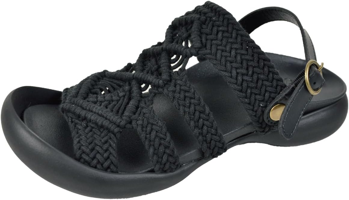 フレイアイディー リボンミュールサンダル 今期 レッド ブラウン