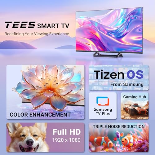 Tees 32" FHD Smart TV with Tizen OS, Dolby Audio & Netflix - Image 2