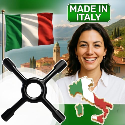 Gasherd Aufsatz 150 mm wird Verwendet für Espressokocher Kleines Kochgeschirr Campingkocher - Garantie 5 Jahre - MADE IN ITALY - ONIX TECH
